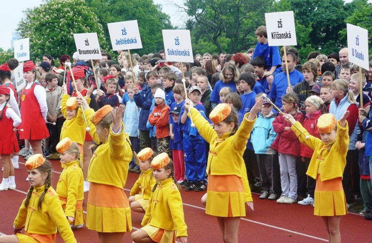 Na kraji se bude křtít maskot dětské olympiády