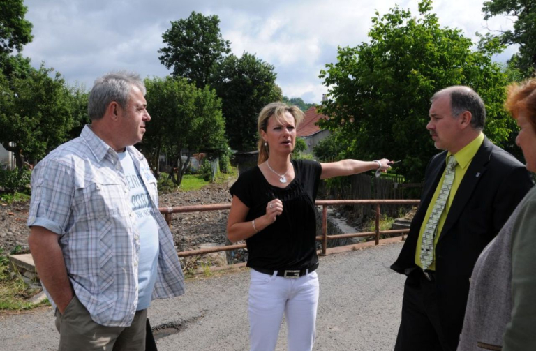 Radní Zdeněk Bursa mapoval škody po povodni v Novém Oldřichově