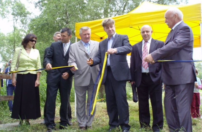 Slavnostní zahájení realizace projektu &amp;#8222;Vytvoření přeshraničního propojení mezi obcemi Černousy a Zgorzelec&amp;#8220;