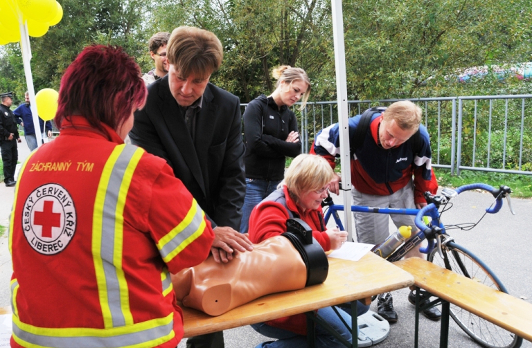 Týdne bezpečnosti se aktivně, stejně jako na jaře, zúčastní náměstek hejtmana pro dopravu Maretin Sepp. 