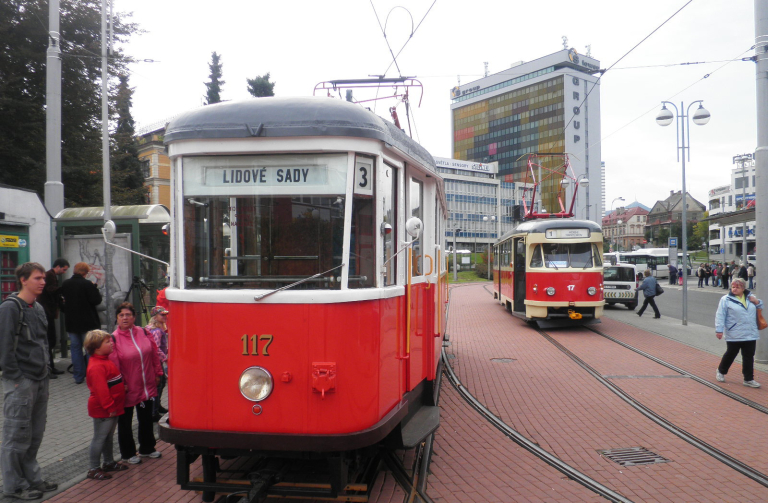 Nejstarší tramvaj klubu Bovera