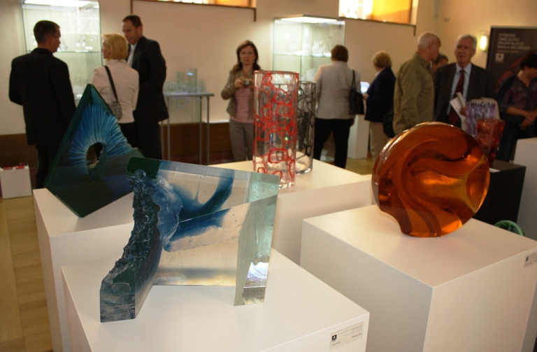 Expozice skla v Praze