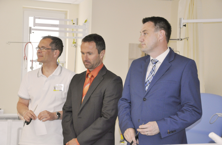 V krajské nemocnici otevřeli nový centrální interní příjem