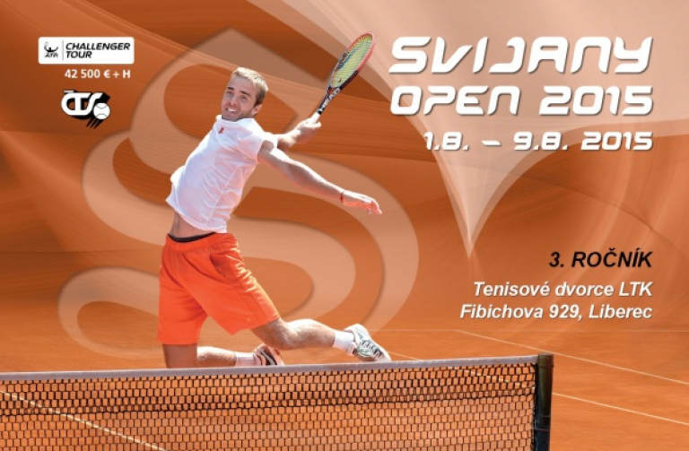 Tenisový turnaj Svijan open 2015 vyvrcholí o víkendu
