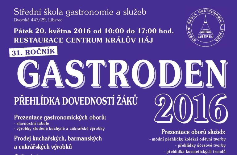 Ve škole na Králově Háji pořádají tradiční Gastroden 
