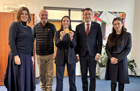 Zuzana Maděrová zlatá medailistka